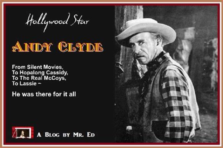 Andy Clyde: The Iconic Actor Behind the Classic Roles